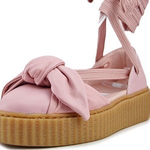 New Rihanna Puma bow creeper sandals